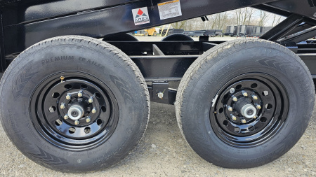 New 2024 IRON BULL 83"x14' Dump Trailer