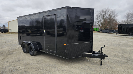 New 2024 ROCK SOLID CARGO 7'x16'x6'3" Cargo / Enclosed Trailer, .080 Polycore