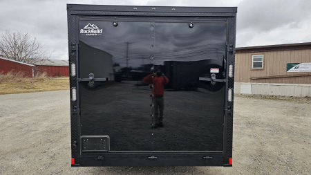 New 2024 ROCK SOLID CARGO 7'x16'x6'3" Cargo / Enclosed Trailer, .080 Polycore