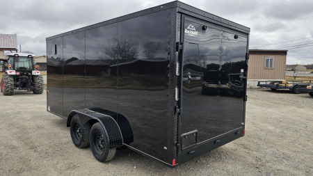 New 2024 ROCK SOLID CARGO 7'x16'x6'3" Cargo / Enclosed Trailer, .080 Polycore