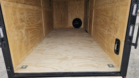 New 2024 ROCK SOLID CARGO 7'x16'x6'3" Cargo / Enclosed Trailer, .080 Polycore