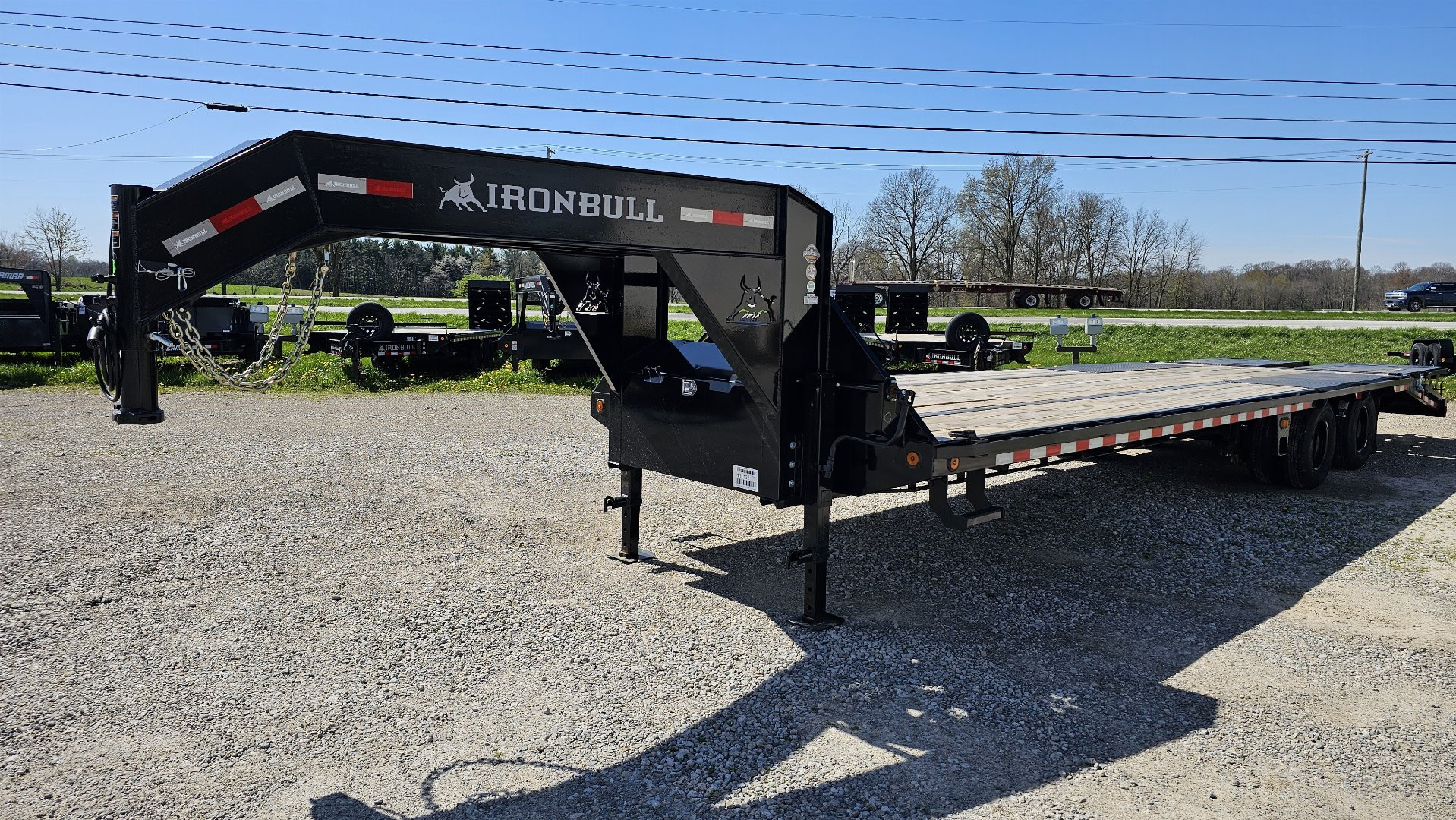 New 2024 IRON BULL TRAILERS 102" x 32' Deckover Trailer