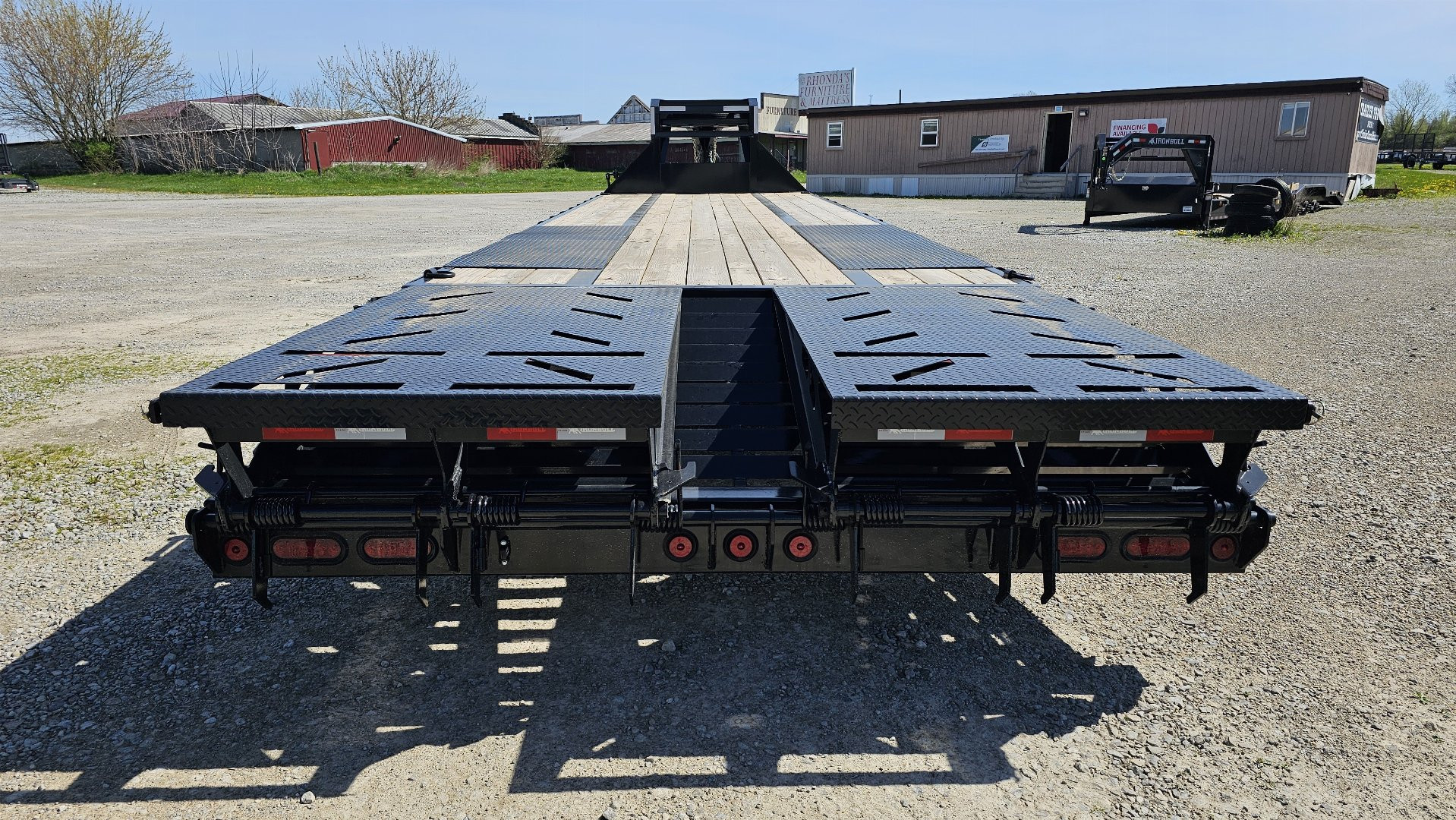 New 2024 IRON BULL TRAILERS 102" x 32' Deckover Trailer
