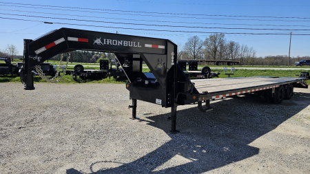 New 2024 IRON BULL TRAILERS 102" x 32' Deckover Trailer