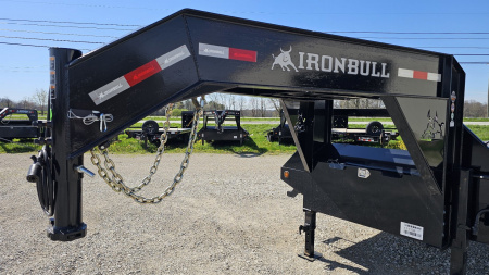 New 2024 IRON BULL TRAILERS 102" x 32' Deckover Trailer