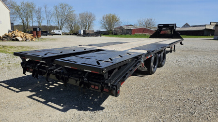 New 2024 IRON BULL TRAILERS 102" x 32' Deckover Trailer