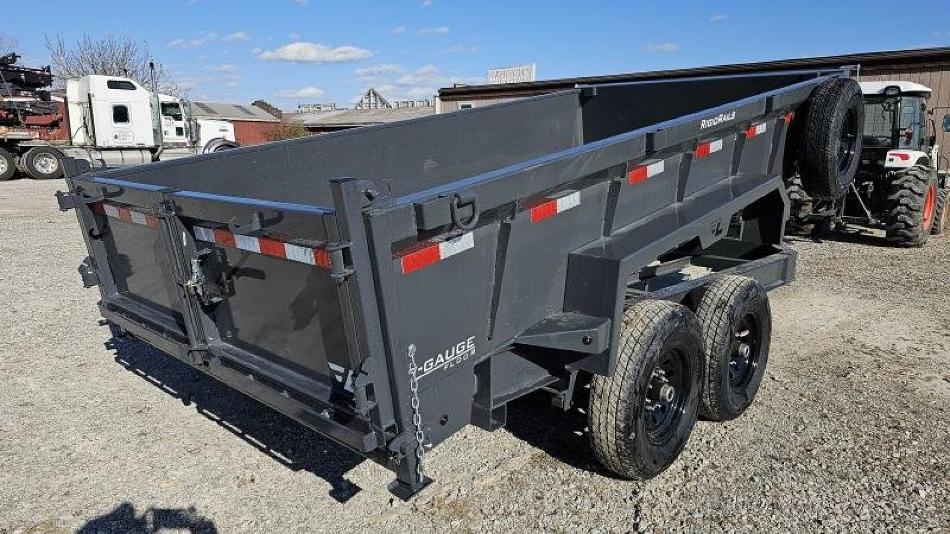 New 2024 LAMAR TRAILERS 83" x 14' Dump Trailer