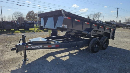 New 2024 LAMAR TRAILERS 83" x 14' Dump Trailer