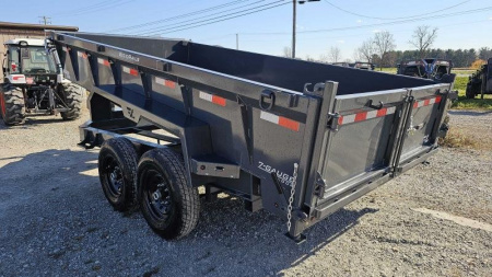 New 2024 LAMAR TRAILERS 83" x 14' Dump Trailer