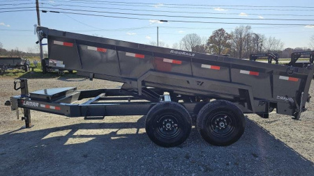 New 2024 LAMAR TRAILERS 83" x 14' Dump Trailer
