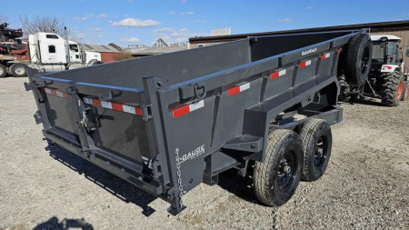 New 2024 LAMAR TRAILERS 83" x 14' Dump Trailer