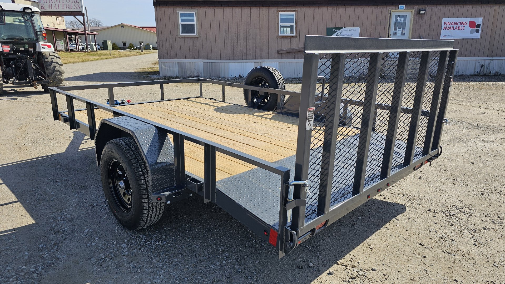 New 2024 Lamar Trailers 83"x12' Utility Trailer