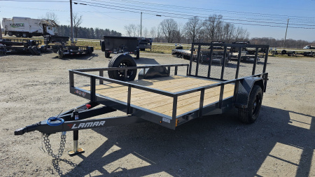 New 2024 Lamar Trailers 83"x12' Utility Trailer