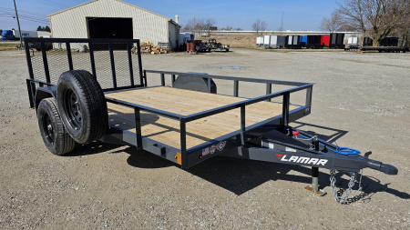 New 2024 Lamar Trailers 83"x12' Utility Trailer