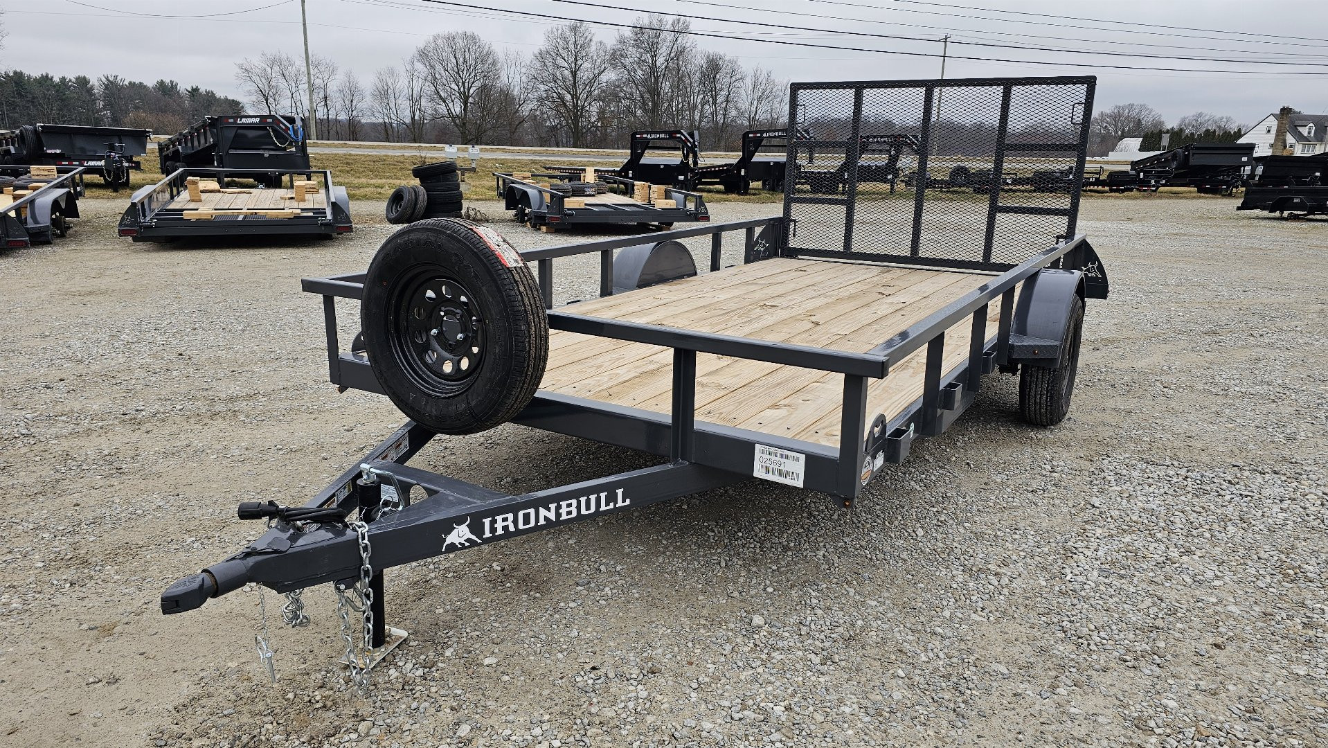 New 2023 Iron Bull 83"x14' Utility Trailer