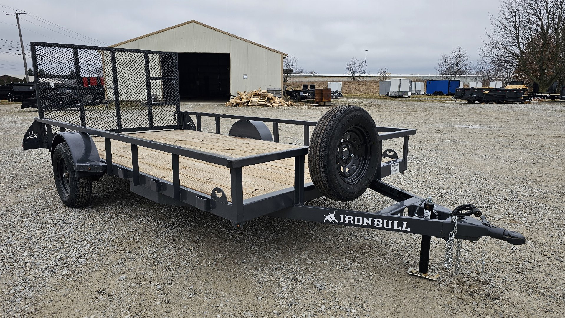 New 2023 Iron Bull 83"x14' Utility Trailer