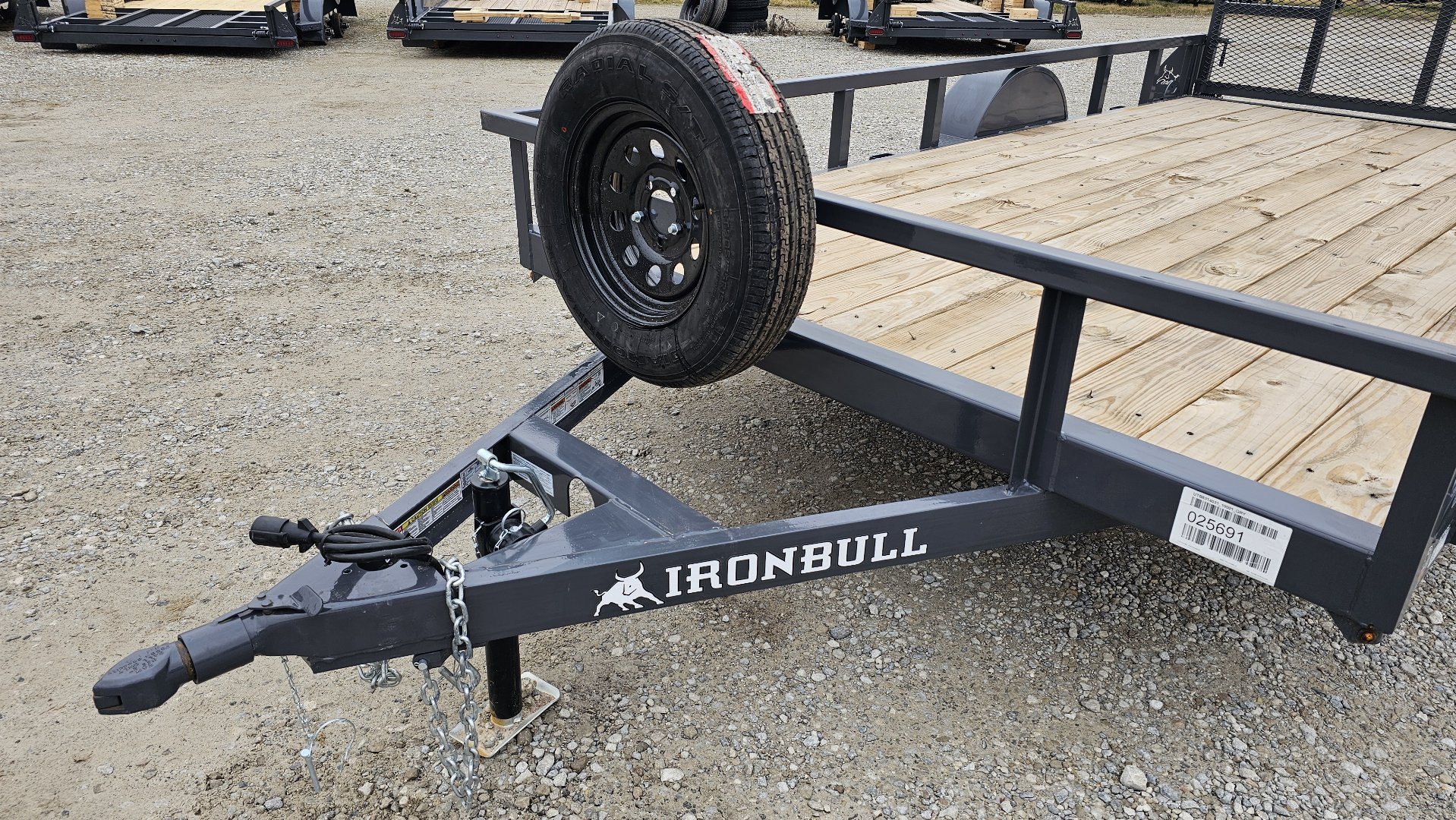 New 2023 Iron Bull 83"x14' Utility Trailer
