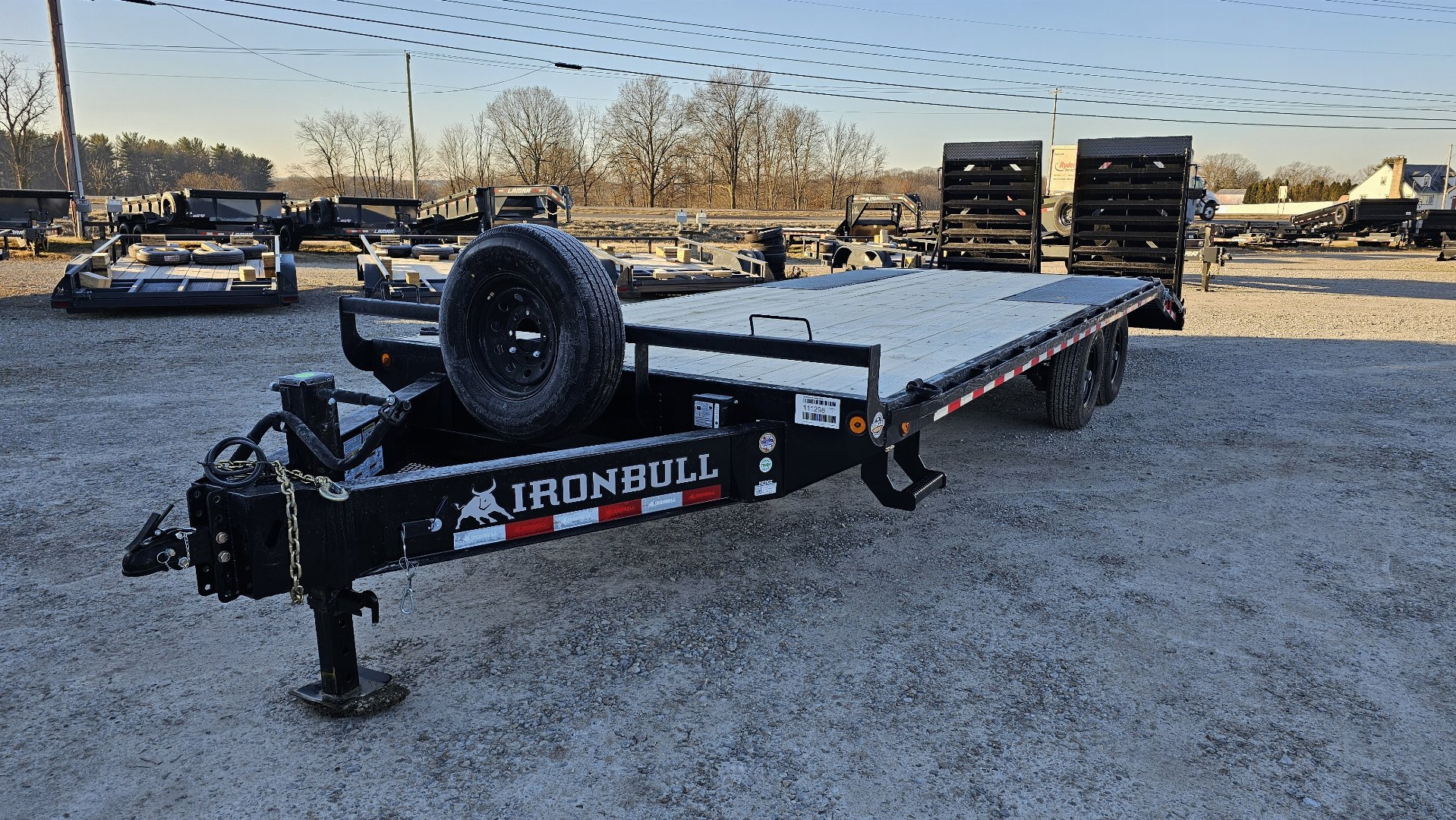 New 2024 IRON BULL 102X24 Equipment Trailer