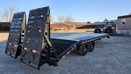 New 2024 IRON BULL 102X24 Equipment Trailer