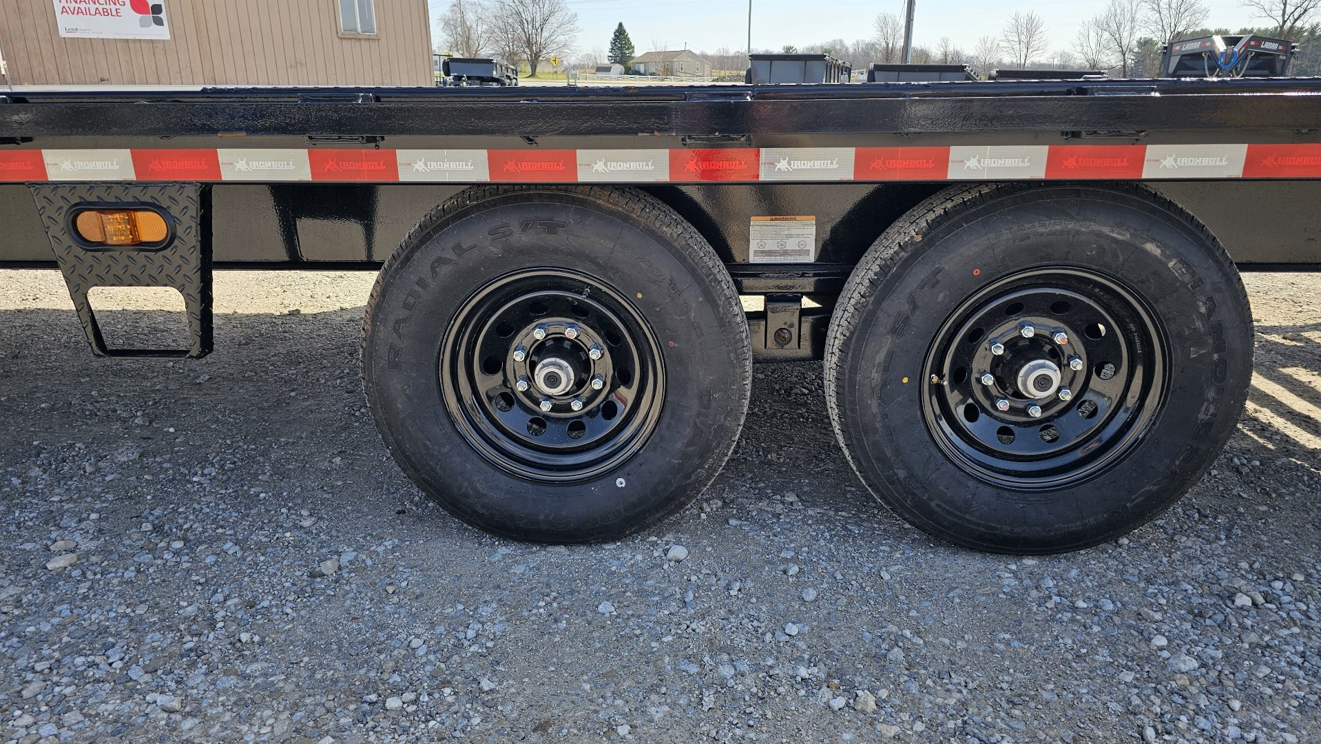 New 2024 Iron Bull 102" x 30 Deckover Trailer w/ Rampage Ramps