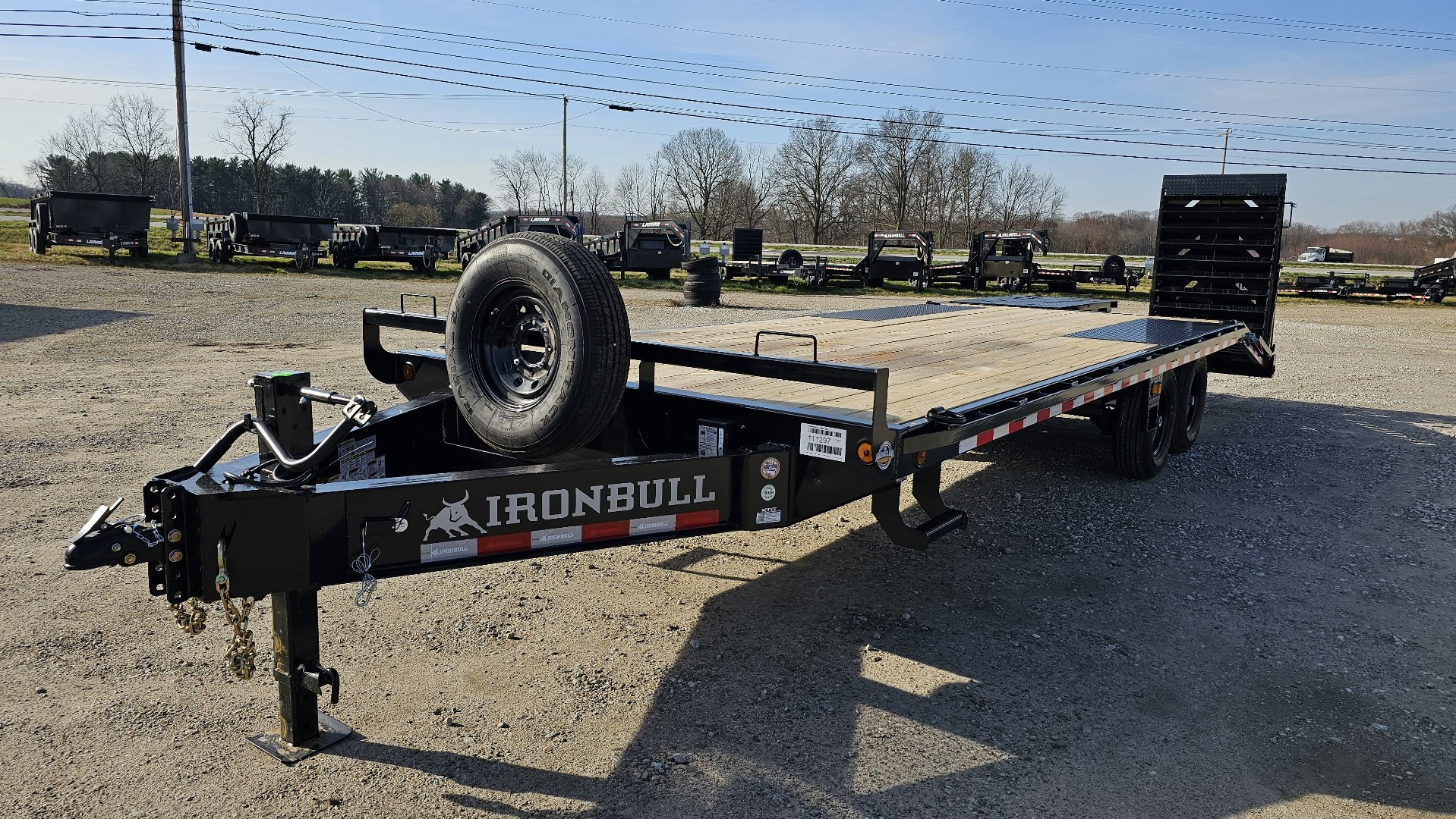 New 2024 IRON BULL 102X24 Equipment Trailer
