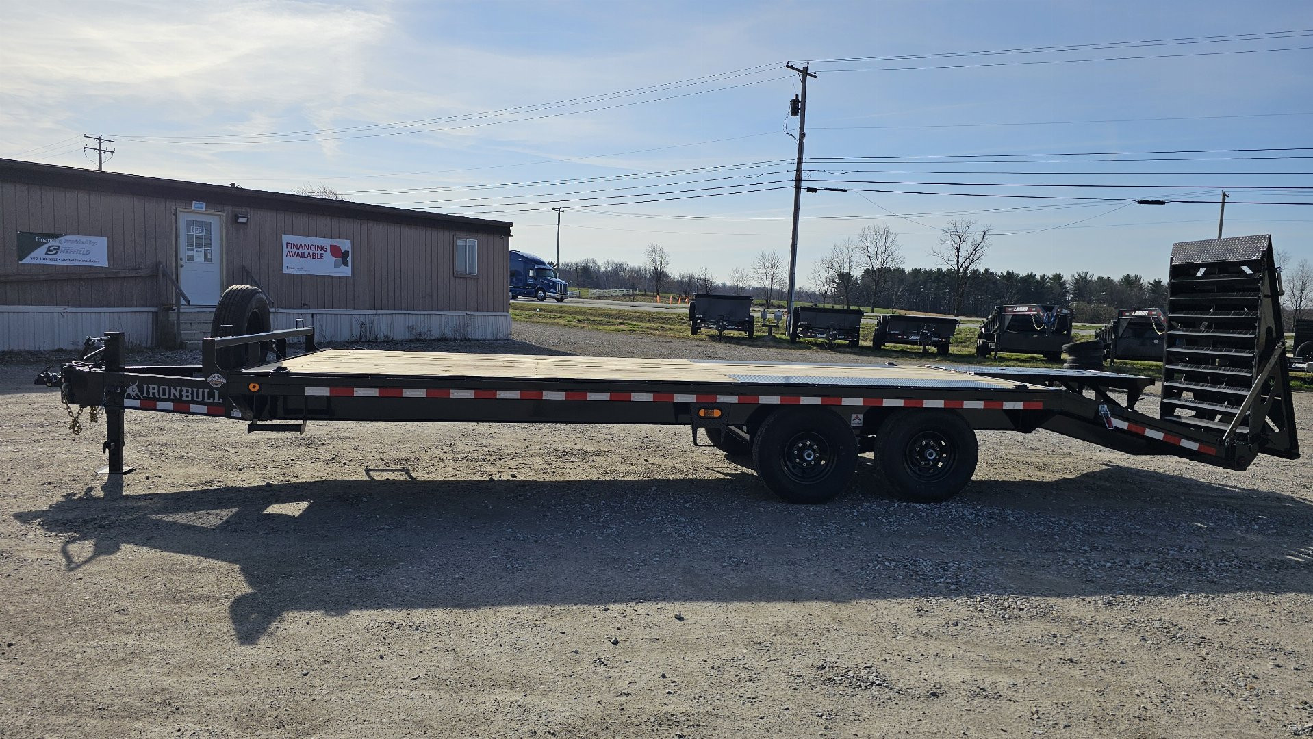 New 2024 IRON BULL 102X24 Equipment Trailer