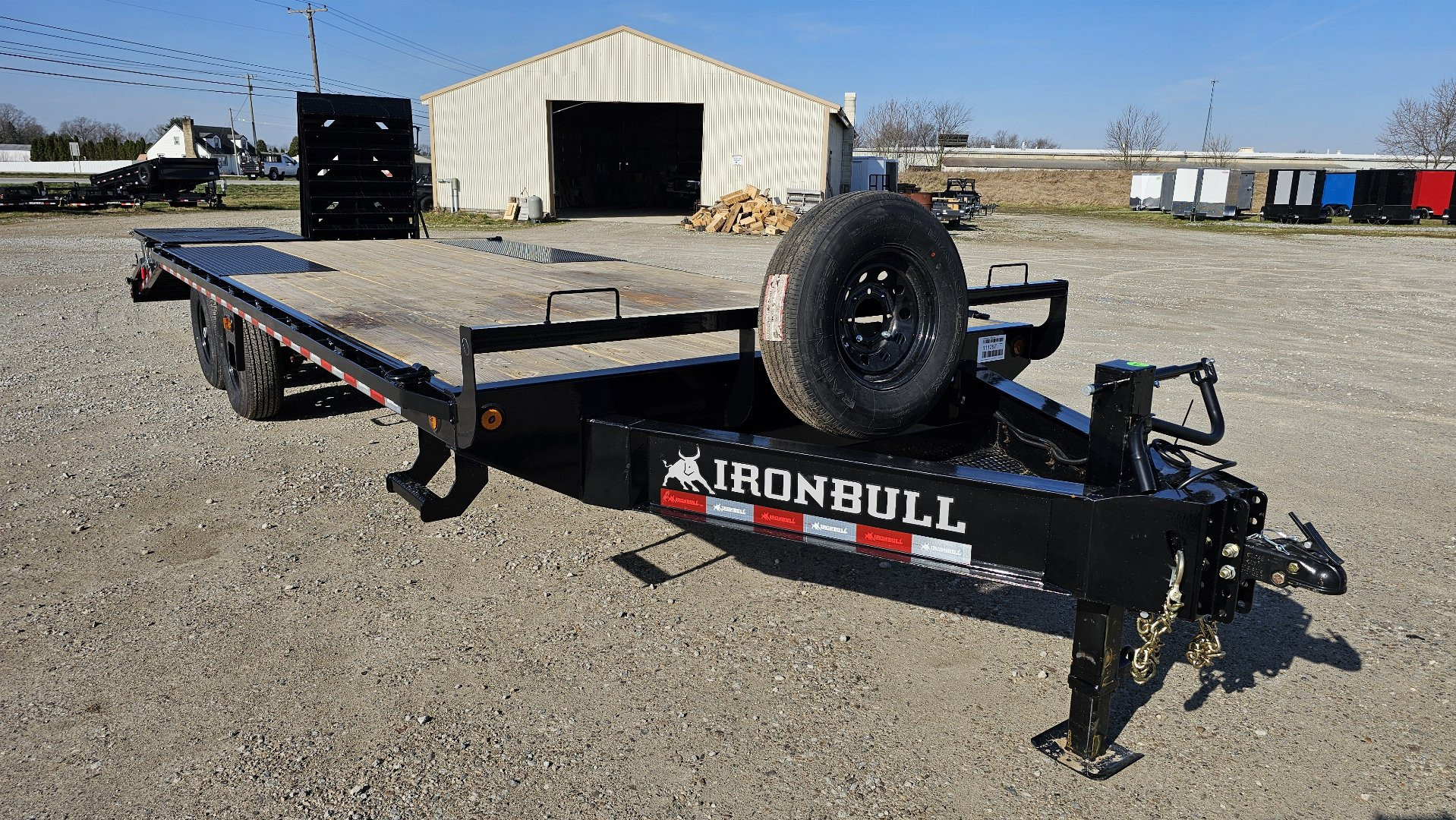 New 2024 IRON BULL 102X24 Equipment Trailer