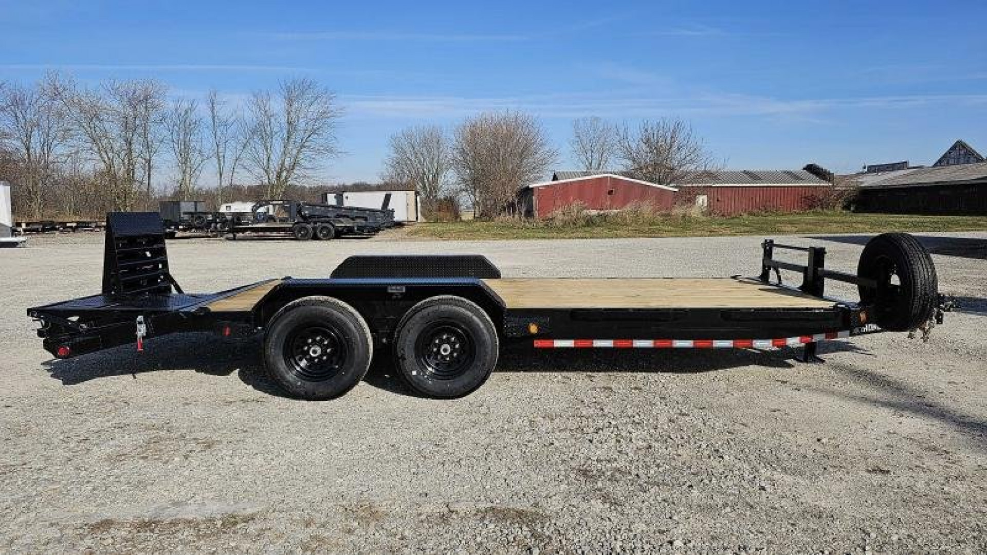 New 2024 IRON BULL 83"x20' Equipment Trailer