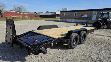 New 2024 IRON BULL 83"x20' Equipment Trailer
