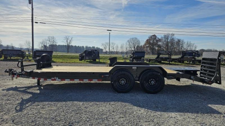New 2024 IRON BULL 83"x20' Equipment Trailer