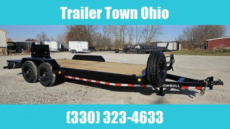 New 2024 IRON BULL 83"x20' Equipment Trailer