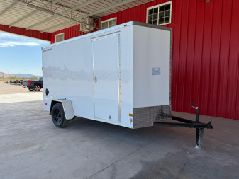 New 2025 Wells Cargo 6X12 3K RAMP DOOR Cargo / Enclosed Trailer