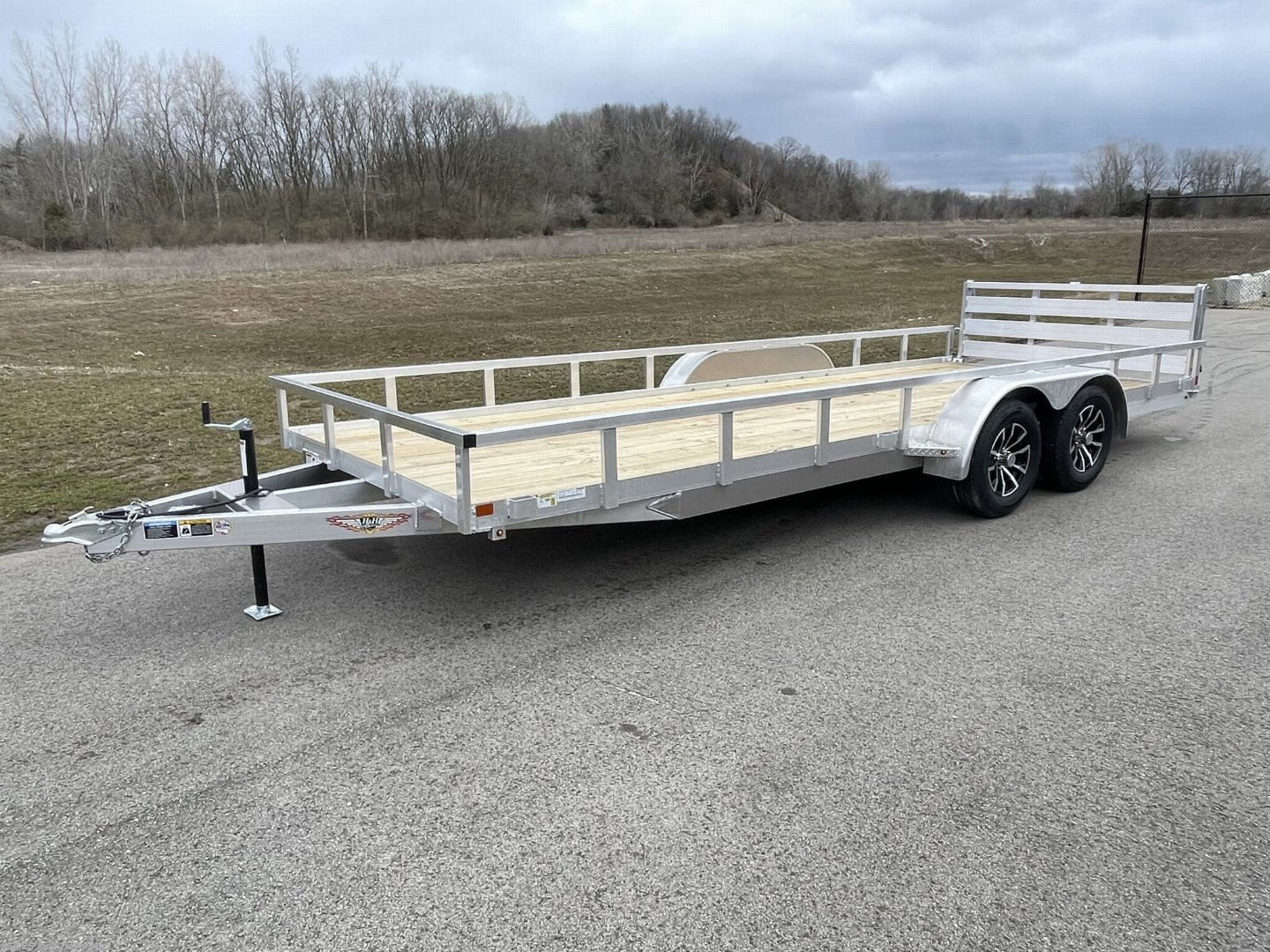New 2024 H&H H8218TRSA-070 Utility Trailer