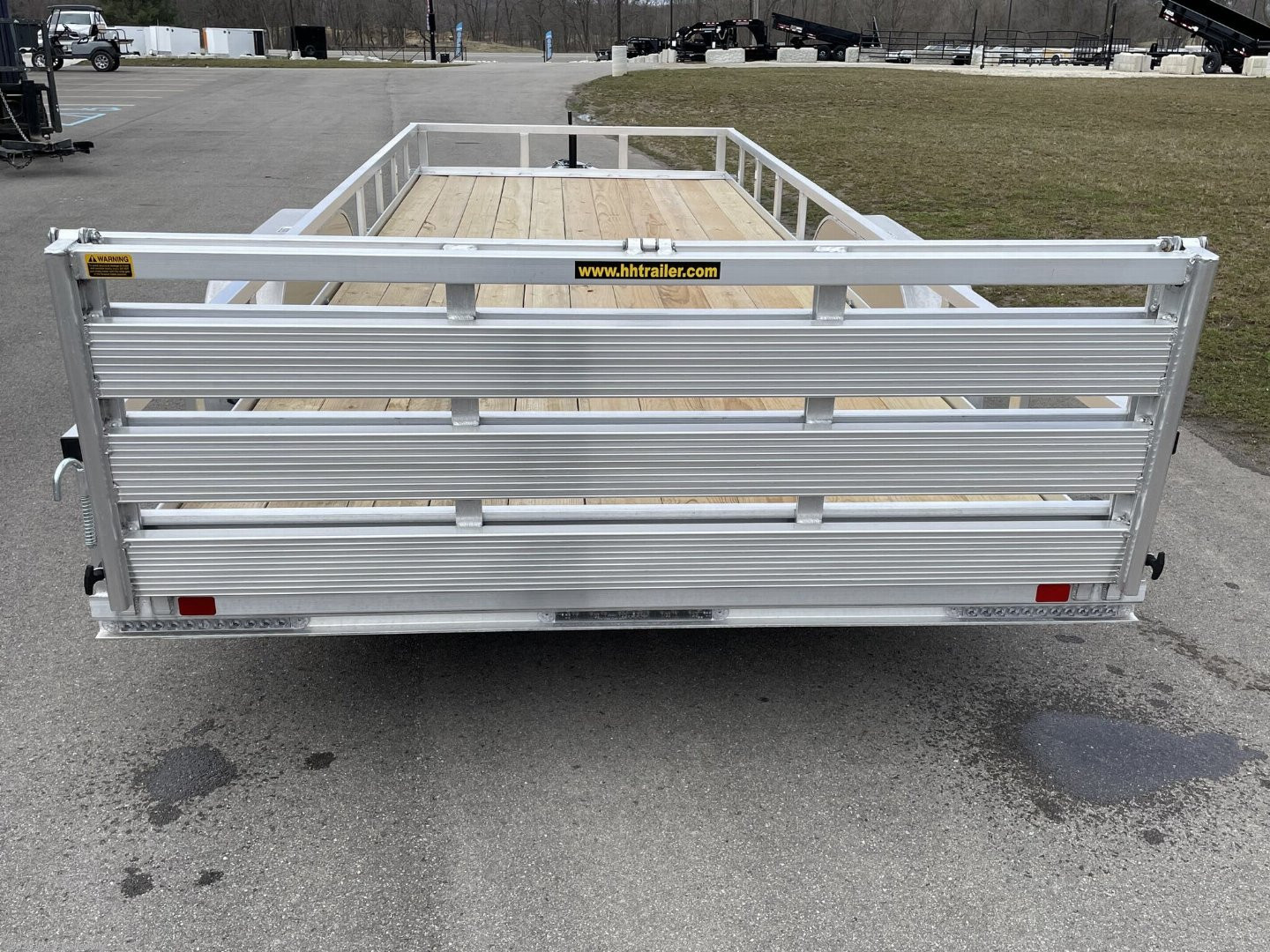 New 2024 H&H H8218TRSA-070 Utility Trailer