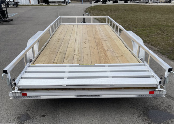 New 2024 H&H H8218TRSA-070 Utility Trailer