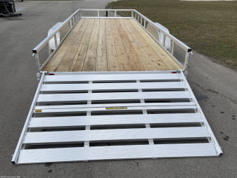 New 2024 H&H H8218TRSA-070 Utility Trailer