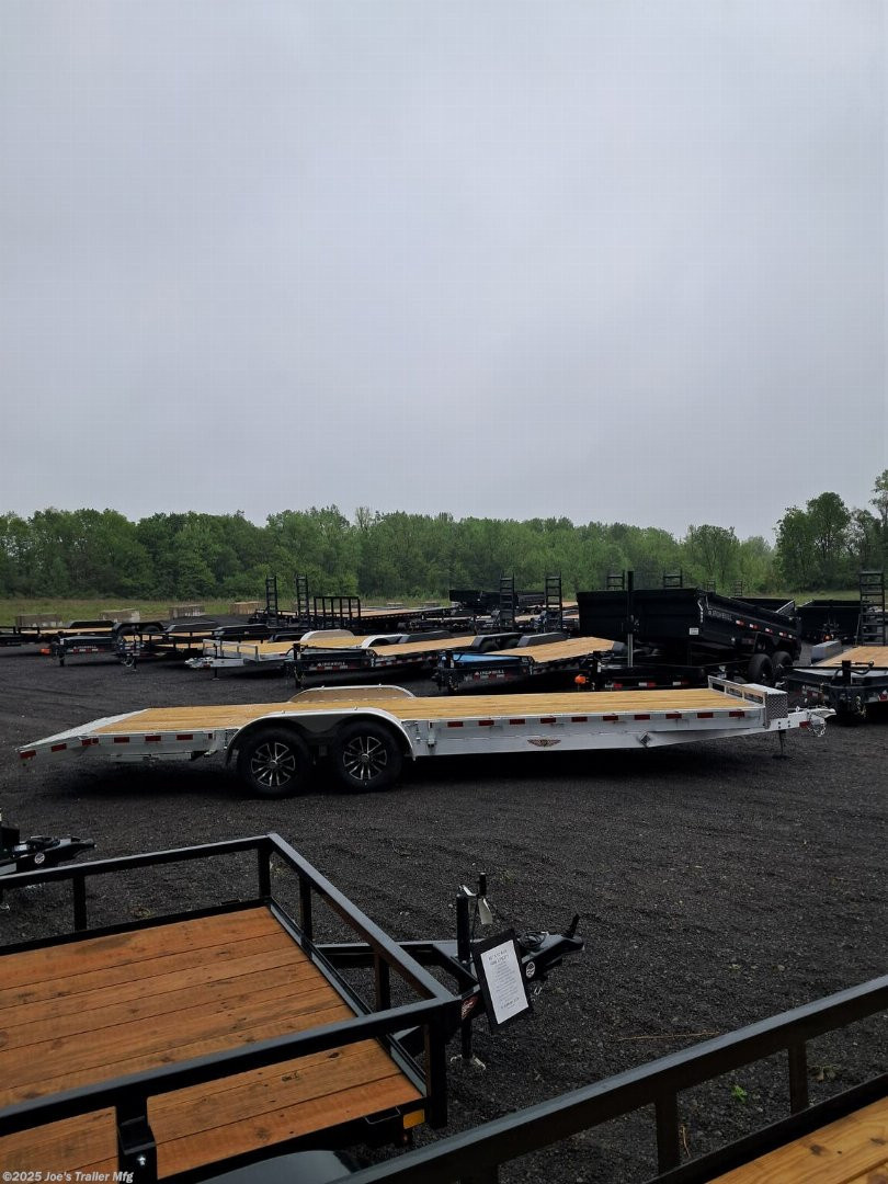 New 2025 H&H Trailers H8224HDAD-100 Car Hauler