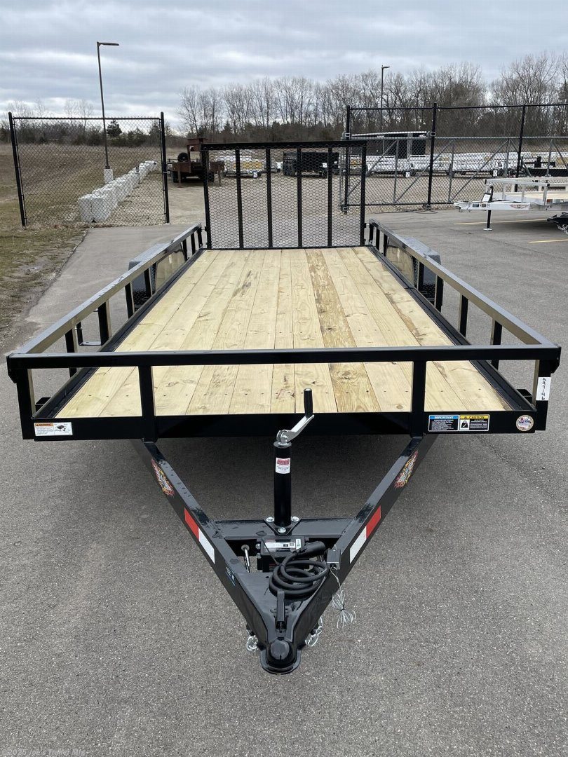 New 2025 H&H H8218TRS-070 Utility Trailer