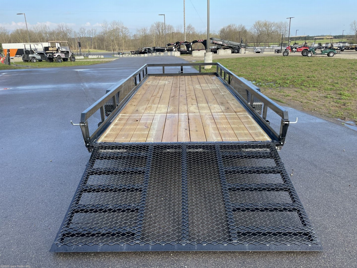 New 2024 H&H H8218HTRS-100 Utility Trailer