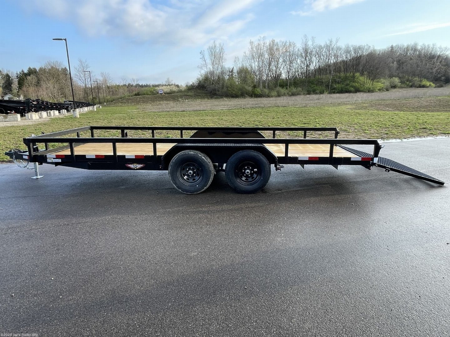 New 2024 H&H H8218HTRS-100 Utility Trailer