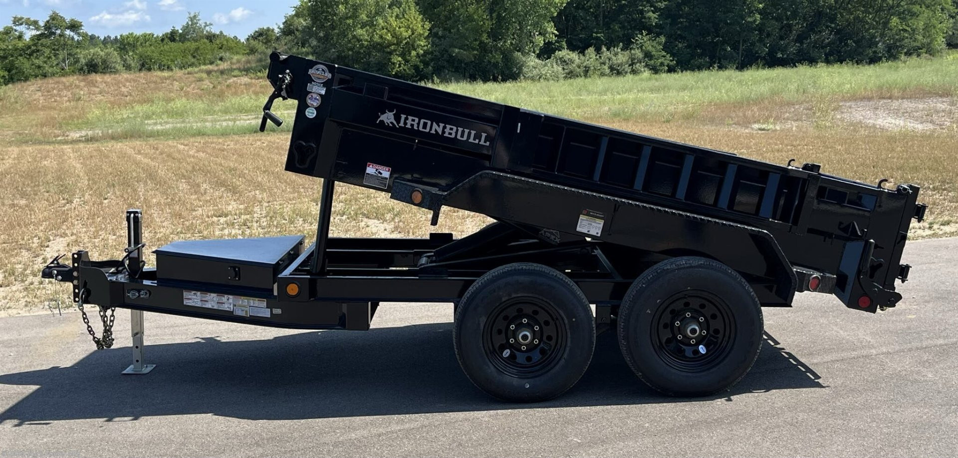 New 2025 Iron Bull DTB6010 Dump Trailer 10K Scissor