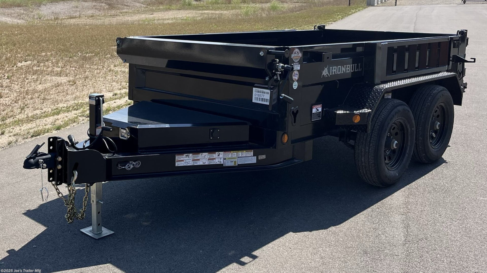 New 2025 Iron Bull DTB6010 Dump Trailer 10K Scissor