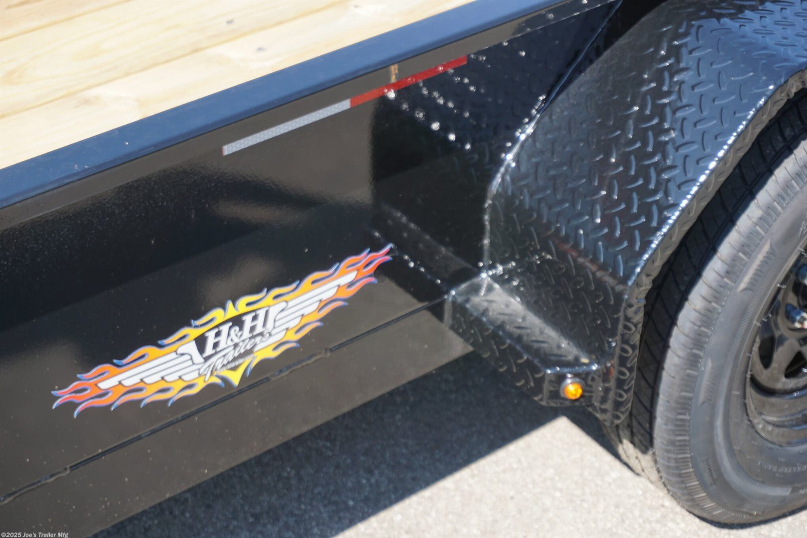 New 2024 H&H Trailers H8220TSS 82x20 7000 GVWR 15" Tall Solid Sides Utility Trailer