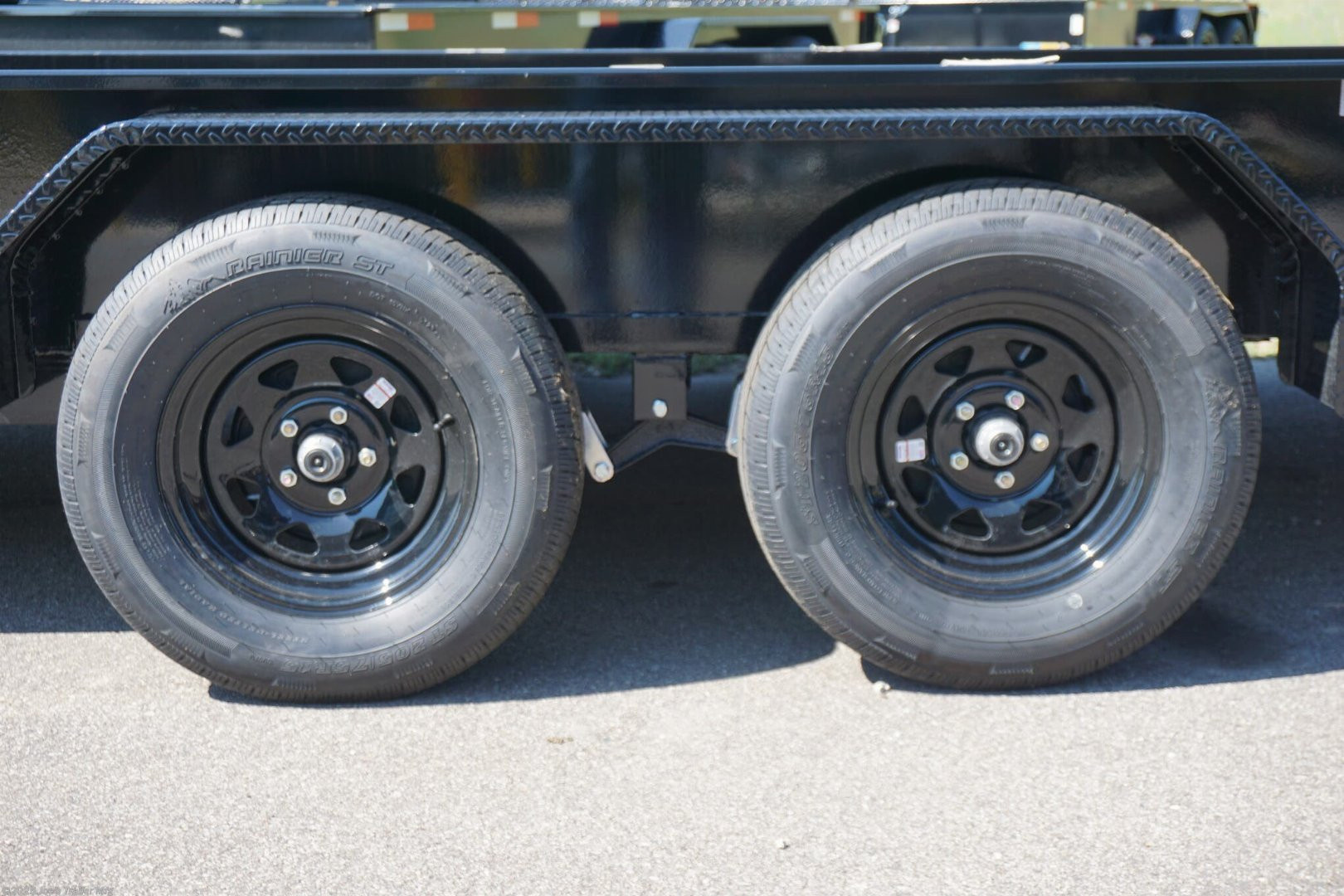 New 2024 H&H Trailers H8218TSS 82x18 7000 GVWR 15" Tall Solid Sides Utility Trailer