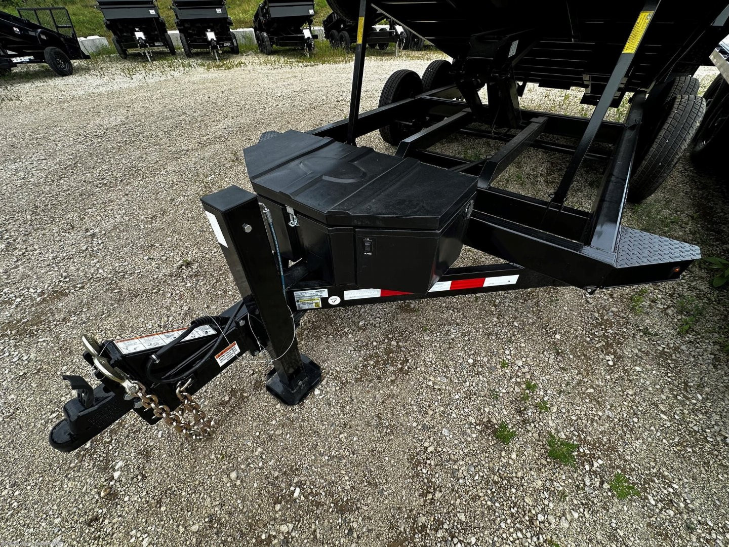 New 2024 Midsota NDTS8216-BP-140 Dump Trailer 82" X 16' 14K Scissor