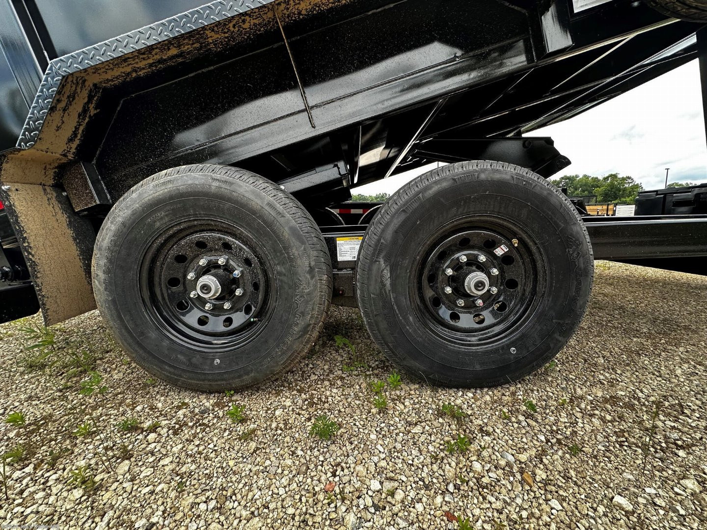 New 2024 Midsota NDTS8216-BP-140 Dump Trailer 82" X 16' 14K Scissor