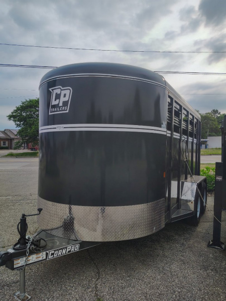 New 2025 CornPro SB-14 7S Horse Trailer