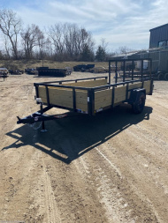 New 2025 H&H 76  X 12' Utility Trailer