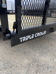 New 2025 Triple Crown Trailers U6X14TG Utility Trailer