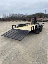 New 2025 Triple Crown Trailers U6X14TG Utility Trailer
